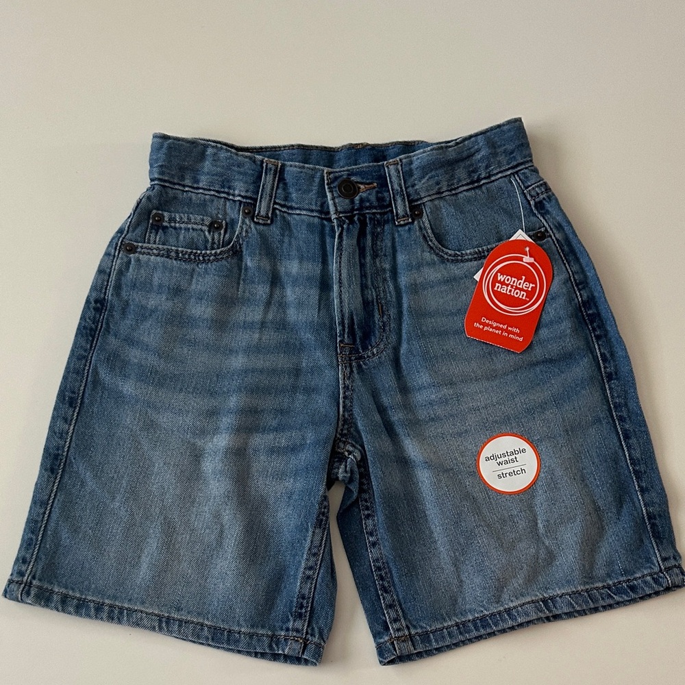 Wonder Nation Denim Short Size 8